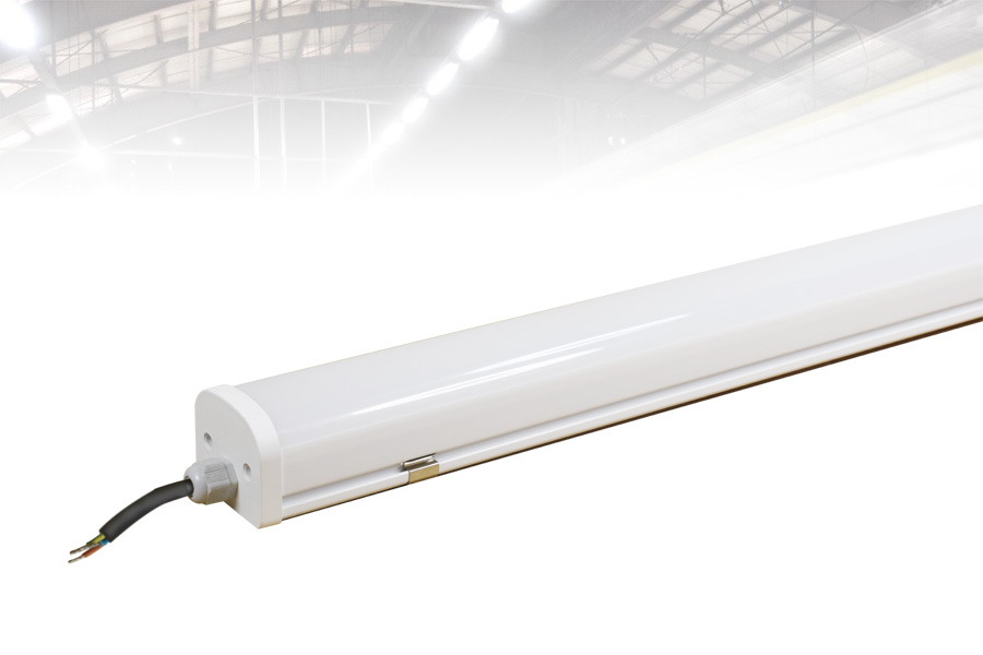 UL full plastic Single or Double wiring ip65/ik10 led vapor lightTri-proof Lights Eco Full Plastic UL