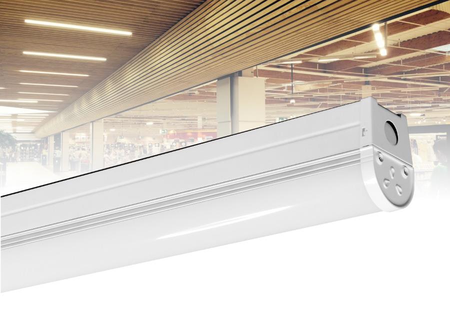 125LM/W AC100-277V IP20 Oval linear light IP20 Indoor using