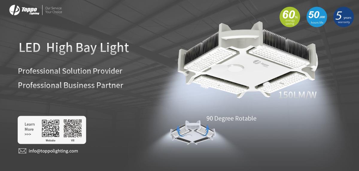 TUV GS DALL dimming high bay led light 150 watt