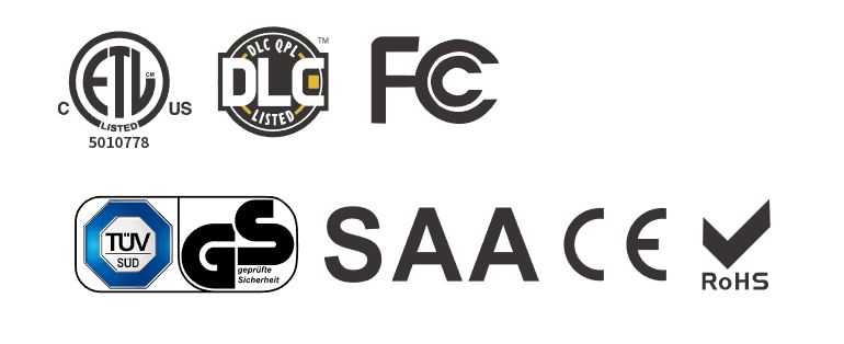 Meanwell driver cETL led high bay light 300W