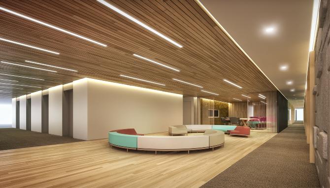 Πολλαπλή σύνδεση οδήγησε γραμμικό φως για το γραφείο Multiple link led linear light for office