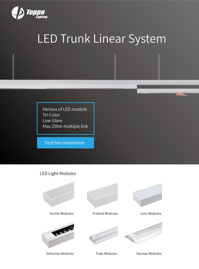 150lm/w lens Light Module Led Trunk Linear System