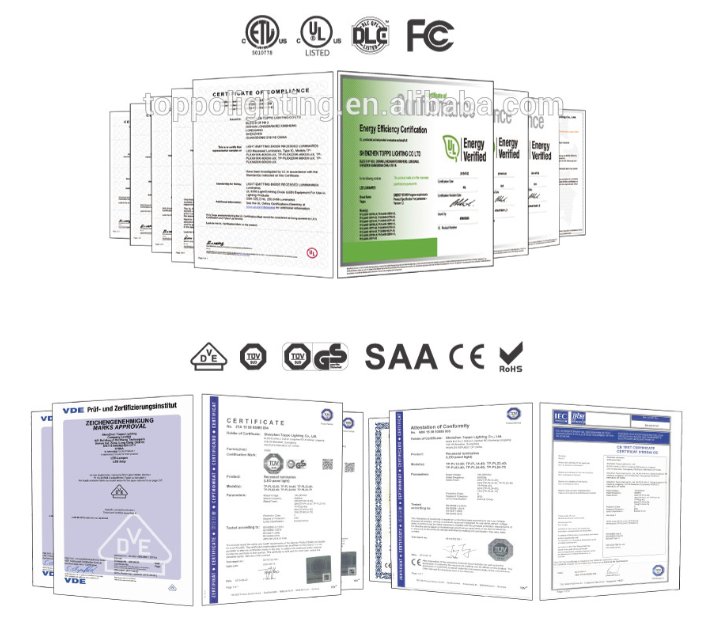 Το CE Rosh DALL σμίκρυνε τον οδηγό με το χωνί CE Rosh DALL dimming recessed led Track Panel