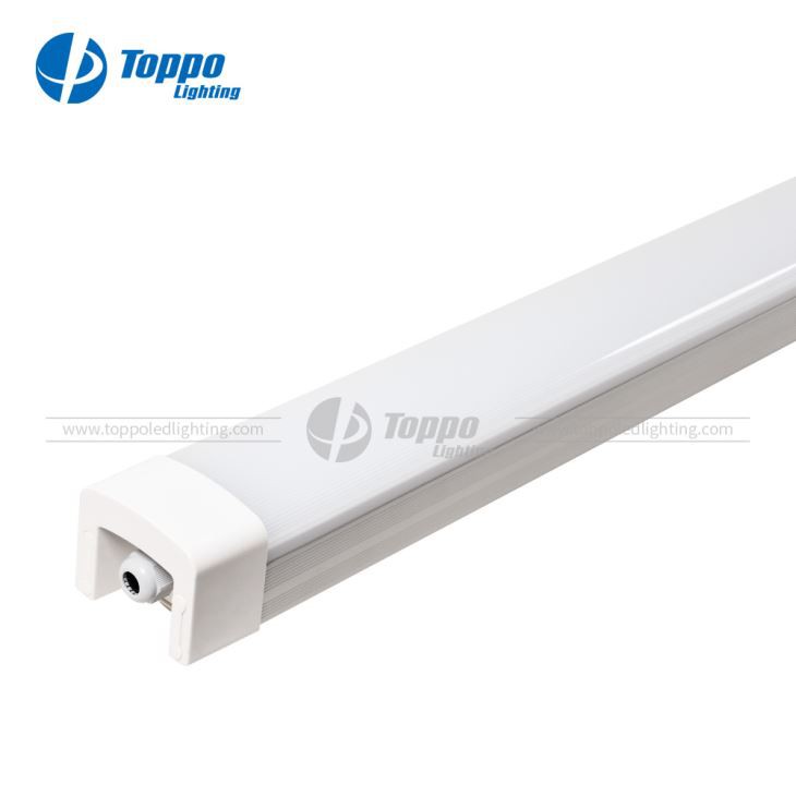 LED Tri Proof Light 1.2M 40W 5000k με ενσωματωμένο / απενεργοποιημένο οδηγό
