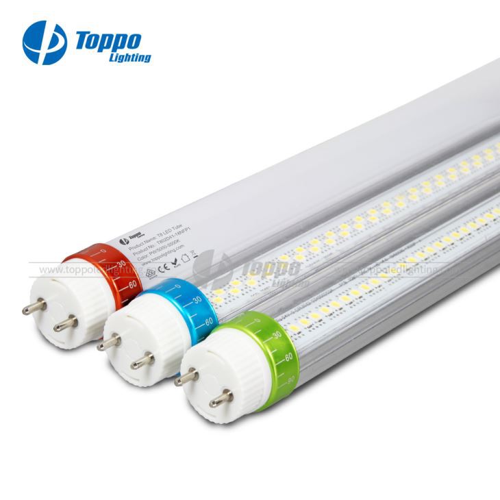Υψηλή απόδοση φωτός 140-150lm / w LED T8 Tube 120cm 20w